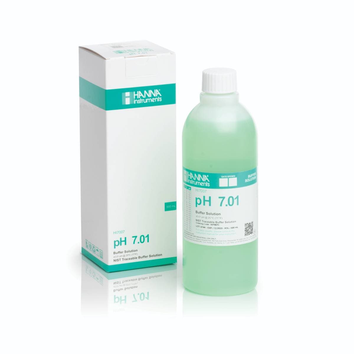 HANNA HI7007C farbiger pH-7,01-Puffer, 500 ml