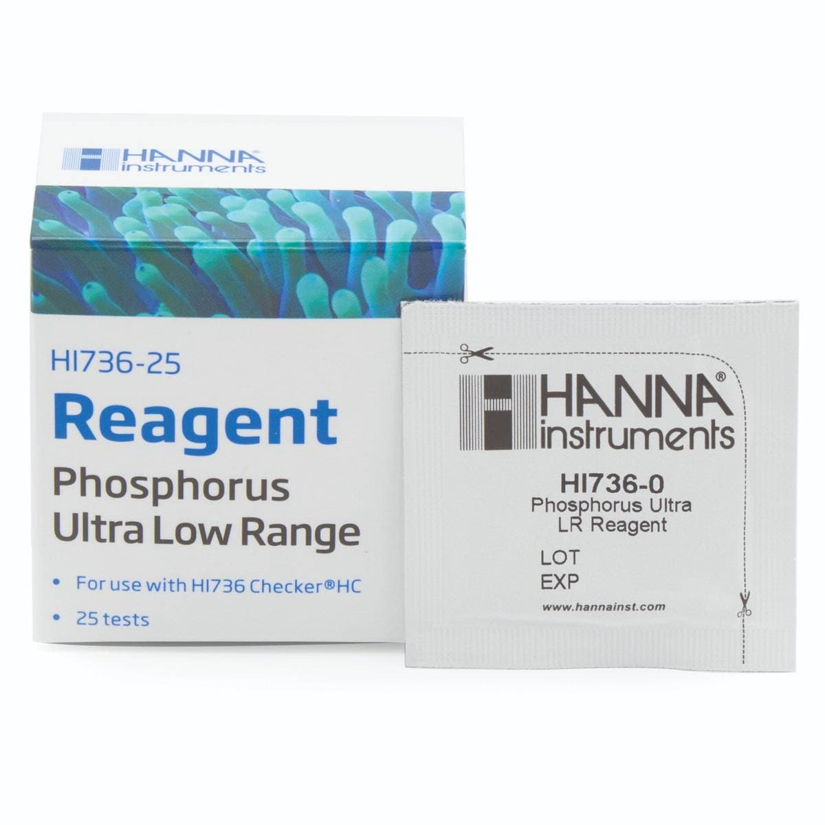 HI736-25 Reagenz – Phosphor in Meerwasser, ultraniedriger Bereich, für HI736