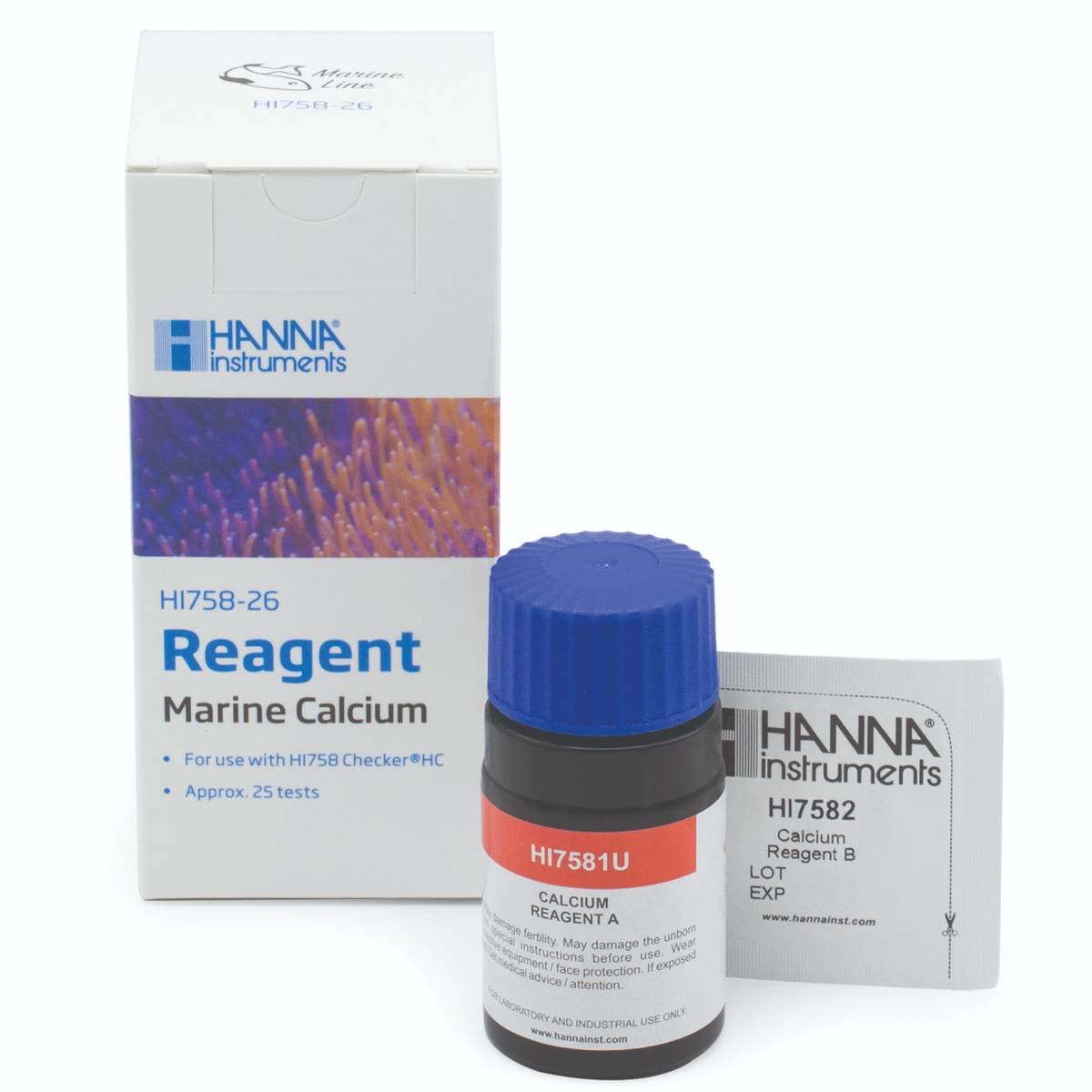 HI758-26 Reagenz – Calcium in Meerwasser, für HI758