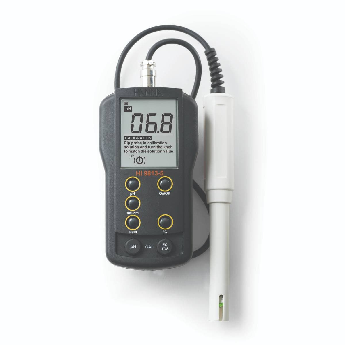 HANNA HI9813-51 Kombigerät für pH, EC, TDS und Temperatur