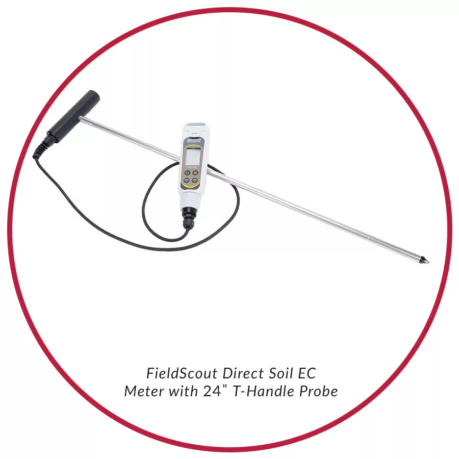FieldScout Boden-EC-Sonde, 60 cm