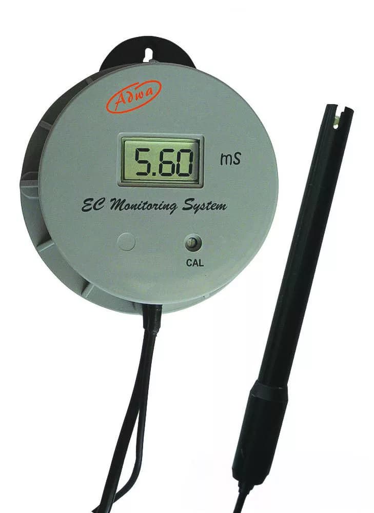 ECO406 EC-Monitor mit Sonde und Kalibrierlösung