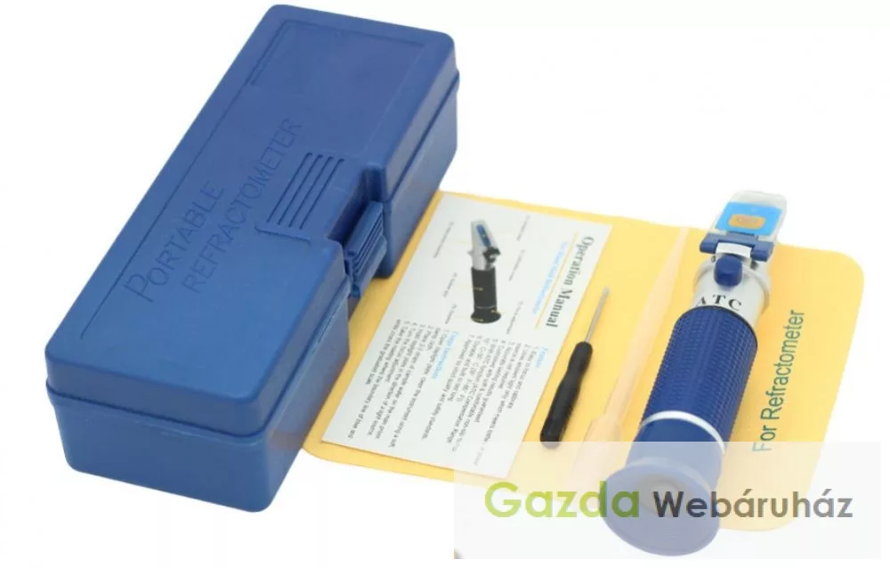Brix-Refraktometer für Speiseeismischungen, 0–80 %
