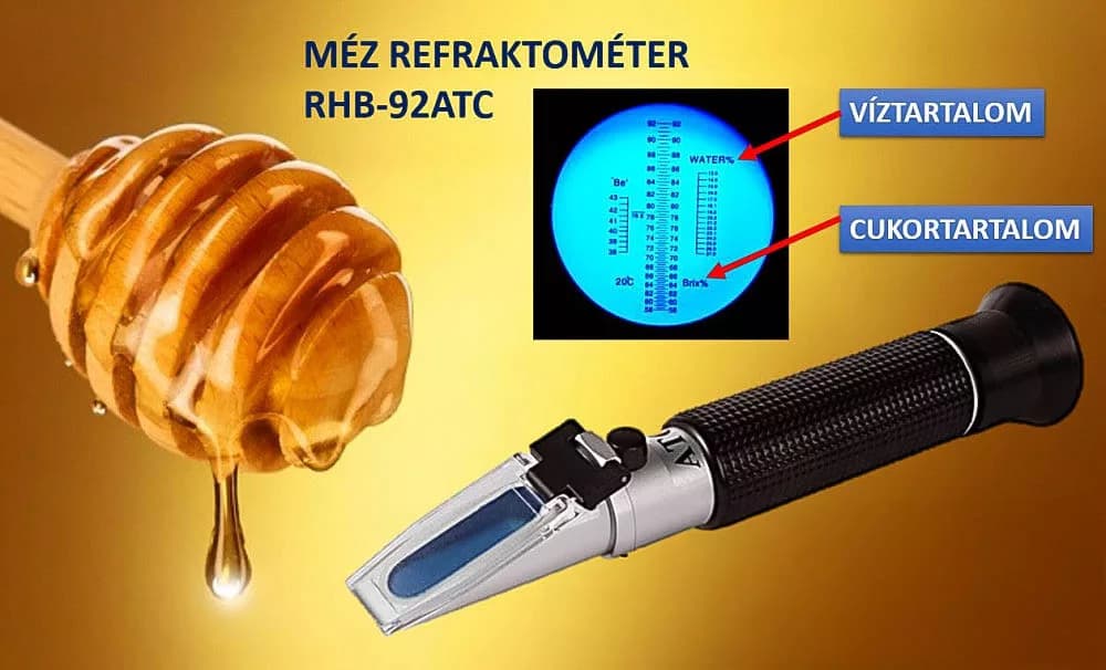RHB-92ATC Honigrefraktometer