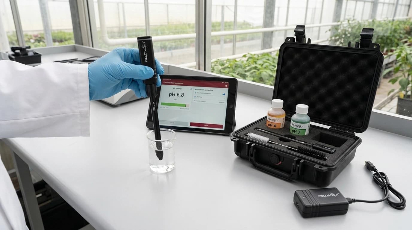FieldScout 2127W drahtlose ISFET-pH-Sonde mit stumpfer Spitze