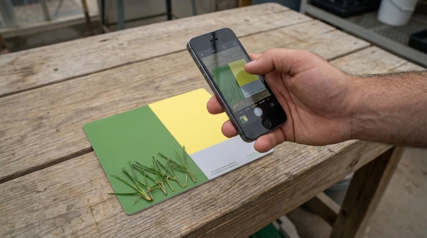 FieldScout GreenIndex+ 2910T Referenztafel für Rasen