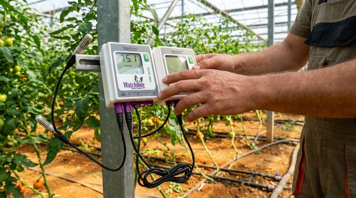 WatchDog 1450 Temperatur-/Luftfeuchte-Mikrostation mit 2 Anschlüssen
