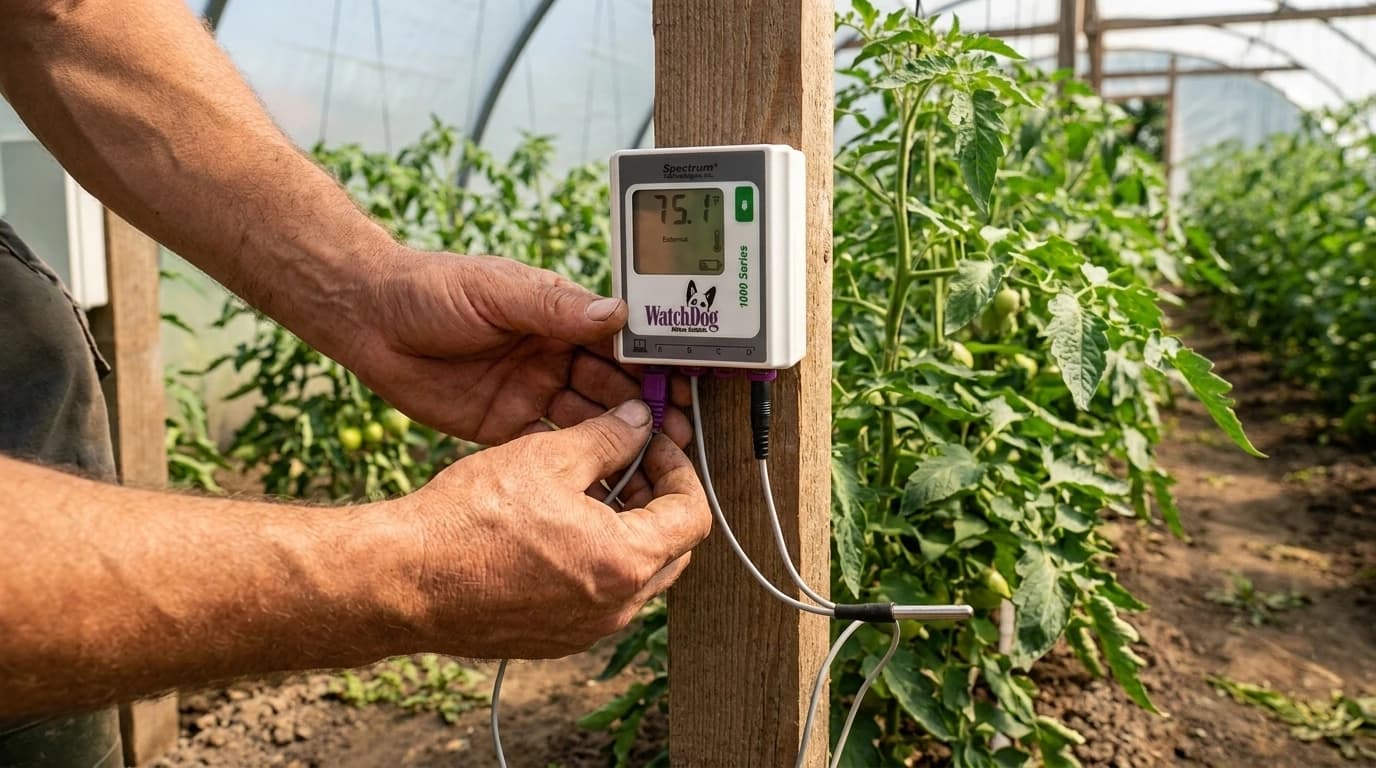 WatchDog 1525 Temperatur-Mikrostation mit 4 Zusatzanschlüssen