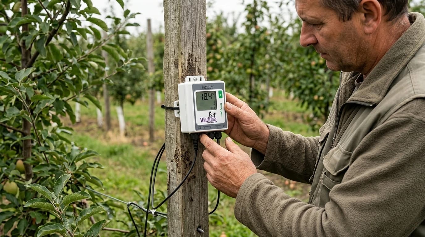 WatchDog 1650 Temperatur-/Luftfeuchte-Mikrostation mit 4 Anschlüssen