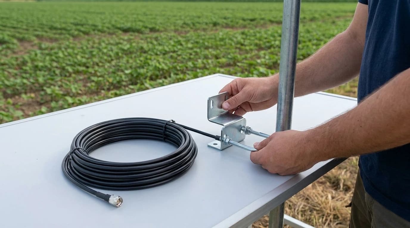WatchDog Retriever Antennenverlängerung mit Halterung, 3 m