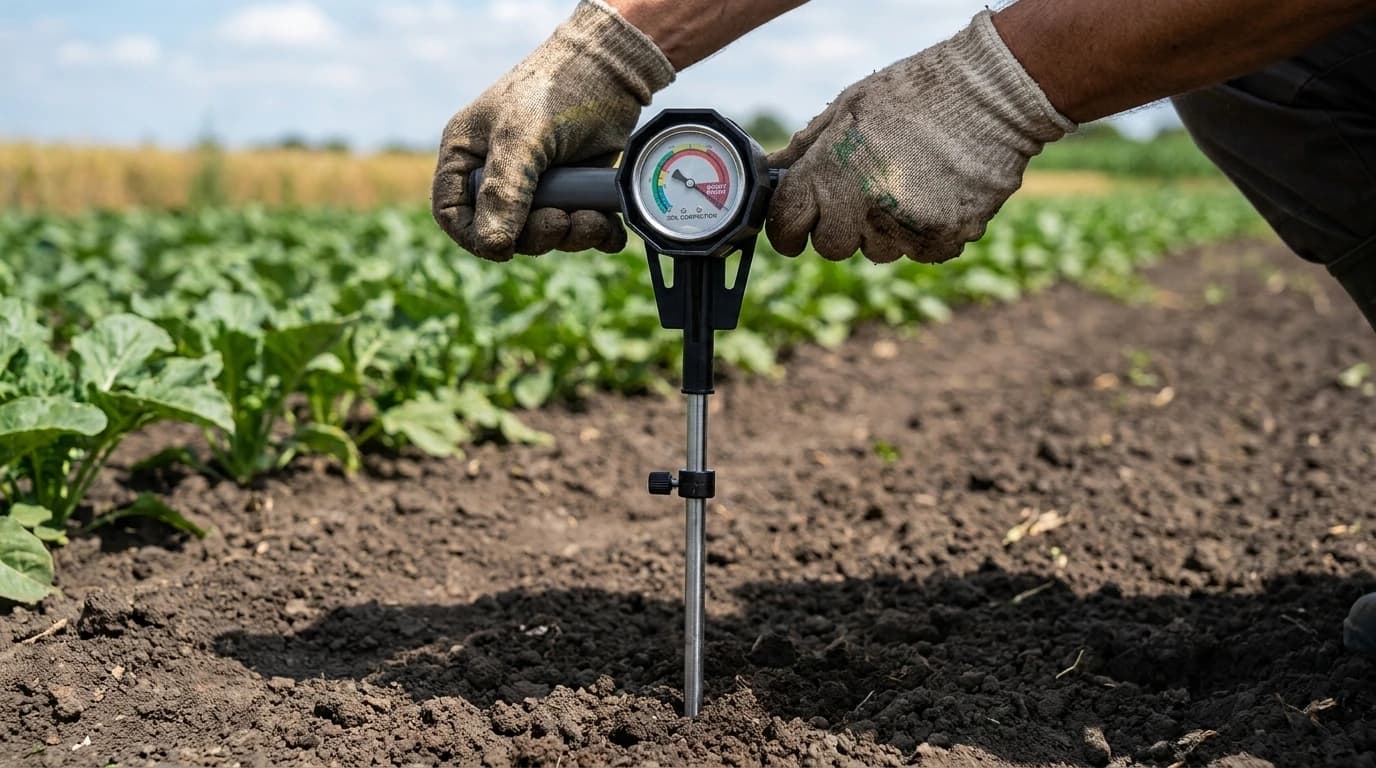 Analoger Penetrometer für Bodenverdichtung