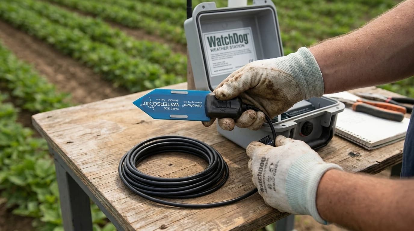 WaterScout SMEC300 für VWC, EC und Temperatur, 6,1 m