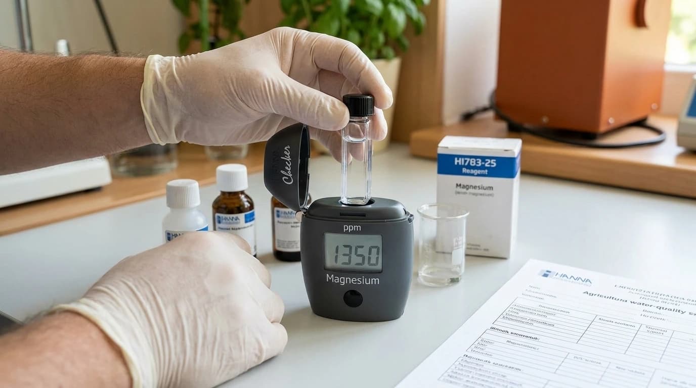 HI783 Checker HC Kolorimeter – Magnesium in Meerwasser