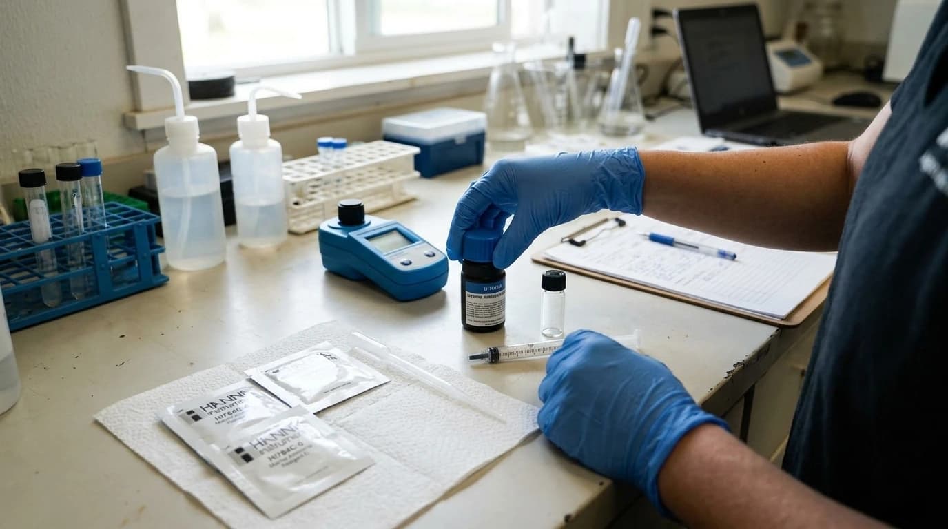 HI784-25 Reagenz – Ammoniak in Meerwasser, für HI784