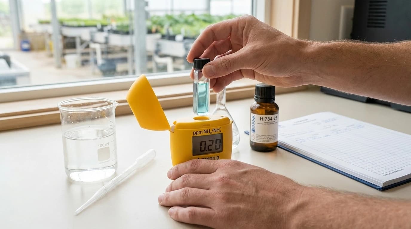HI784 Checker HC Kolorimeter – Ammoniak in Meerwasser
