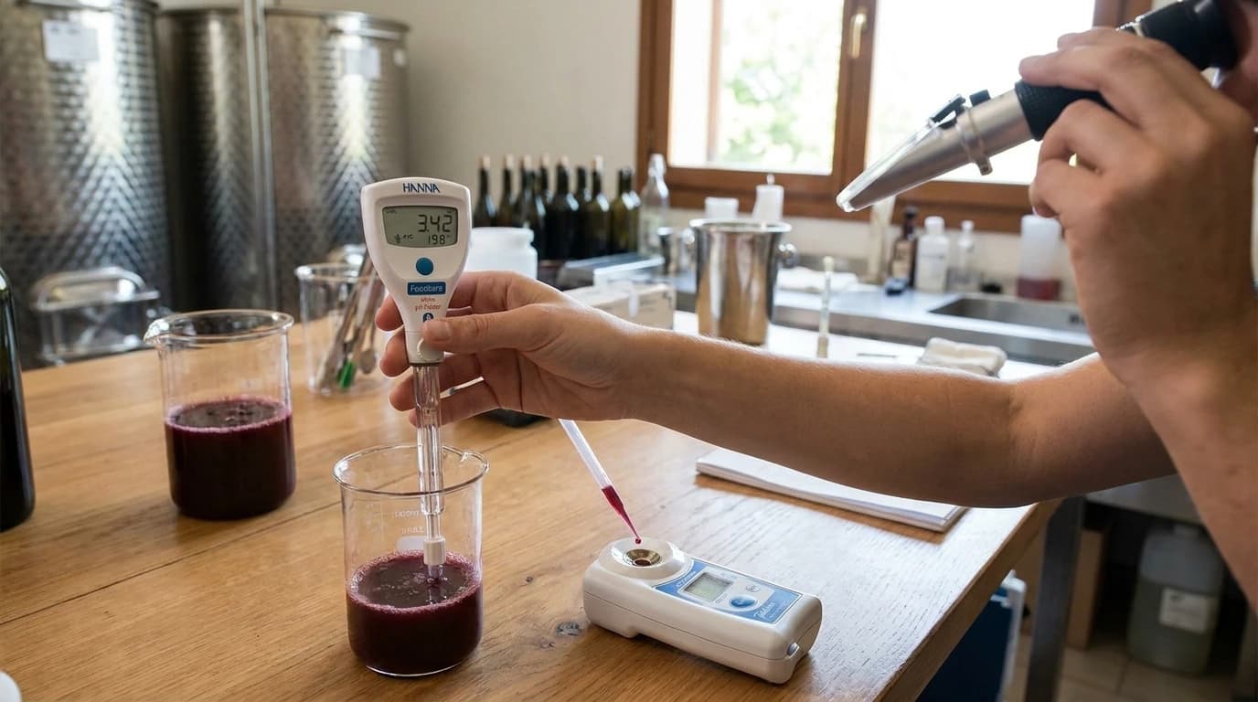HANNA HI9810332 HALO2 Weinbau-pH-Tester