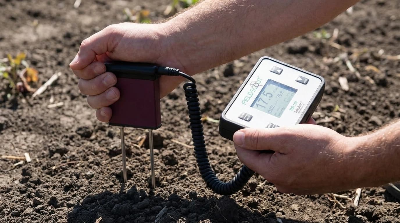 FieldScout TDR 150 für Bodenfeuchte und EC