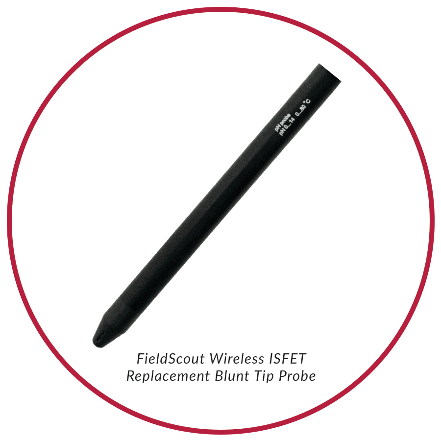 FieldScout 2127R ISFET-pH-Ersatzsonde mit stumpfer Spitze