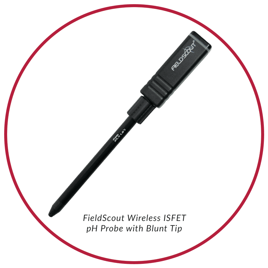 FieldScout 2127W drahtlose ISFET-pH-Sonde mit stumpfer Spitze