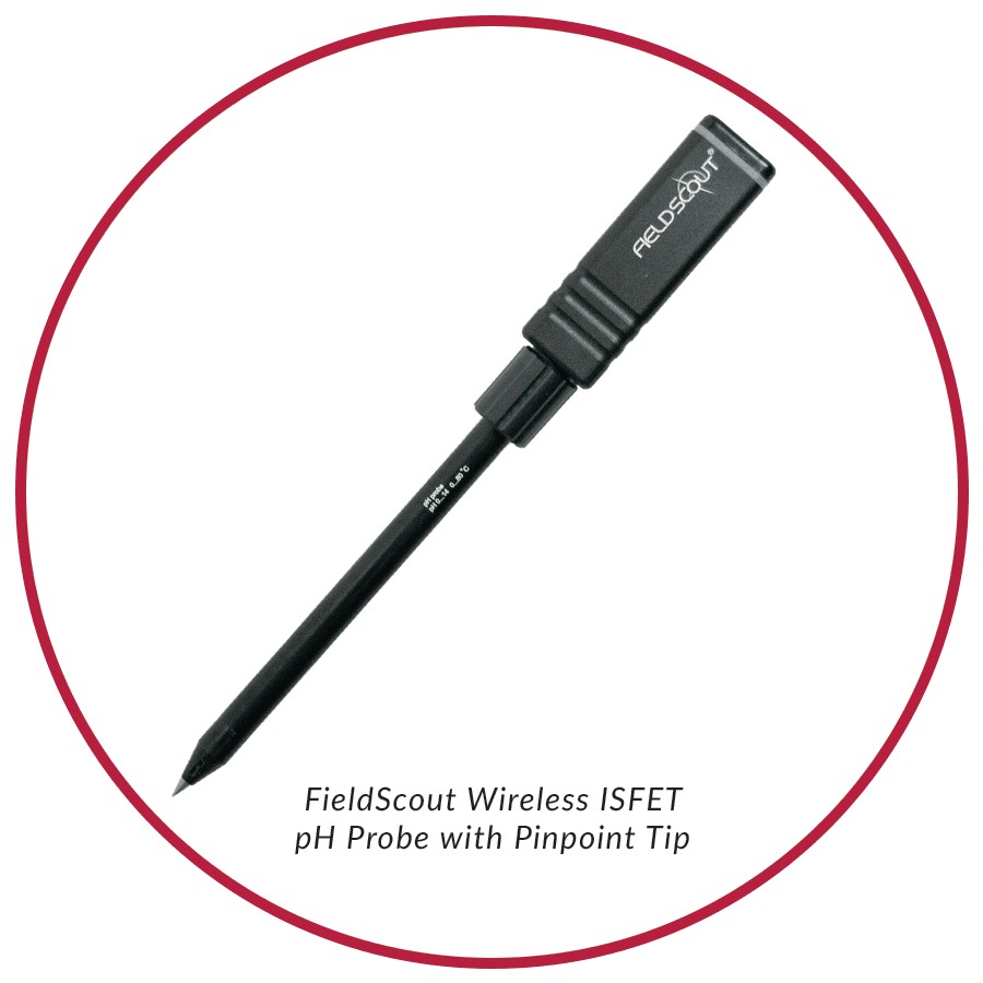 FieldScout 2128W drahtlose ISFET-pH-Sonde mit scharfer Spitze