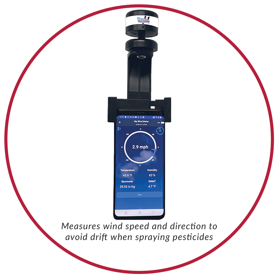WatchDog tragbarer Ultraschall-Windmesser