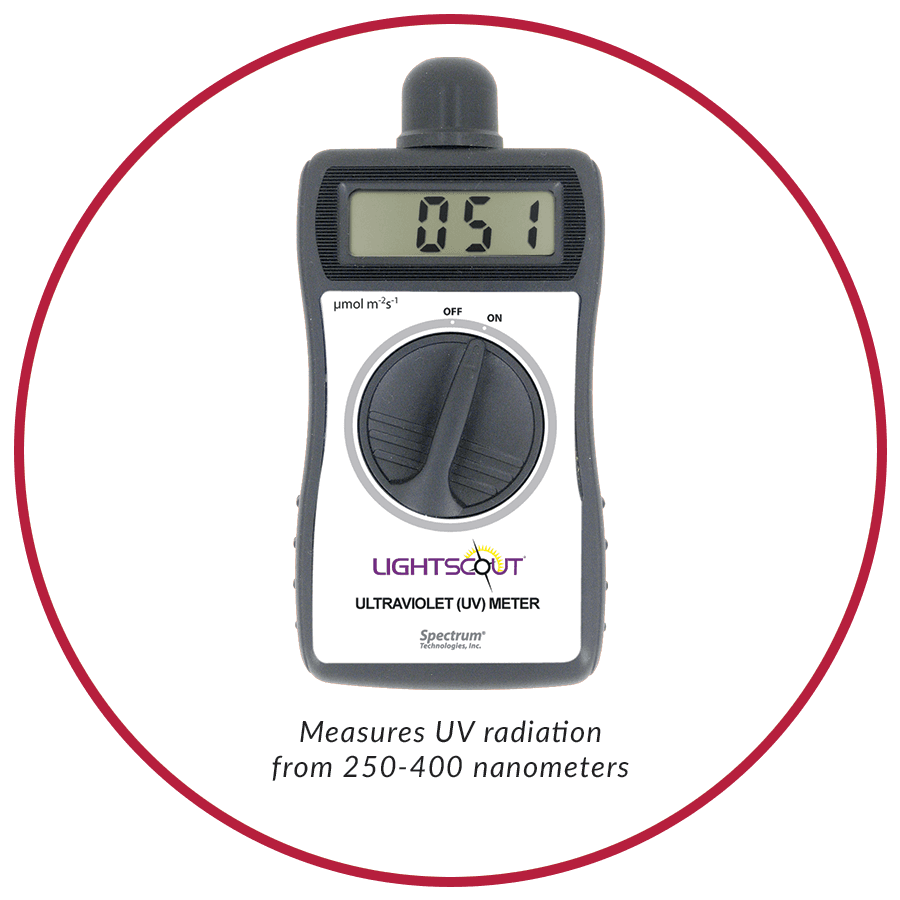 LightScout UV-Messgerät, 250–400 nm