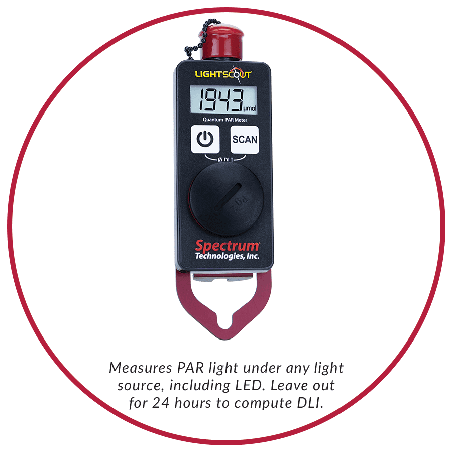 LightScout PAR- und DLI-Messgerät