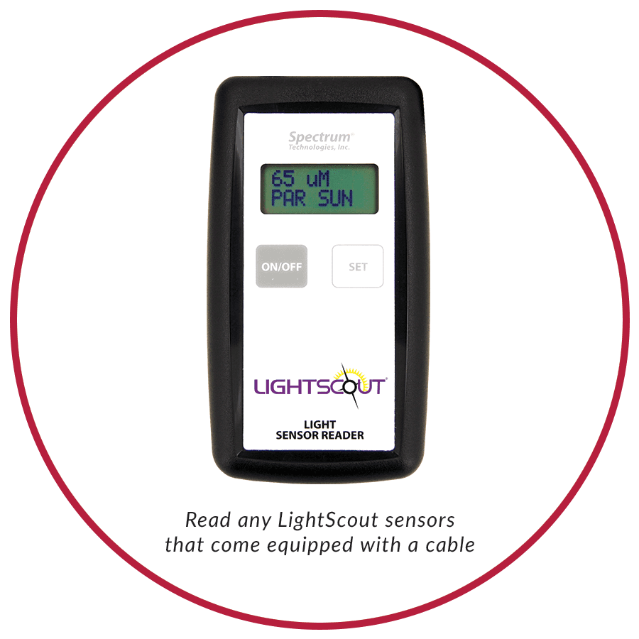 LightScout Lesegerät für Lichtsensoren