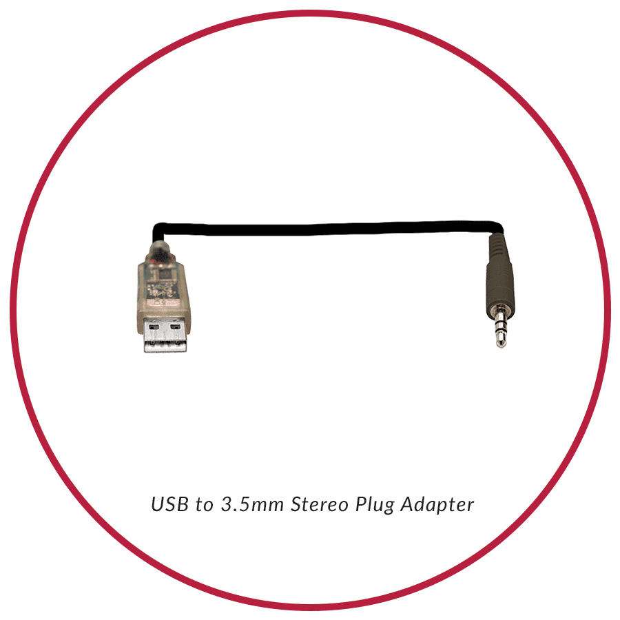 WatchDog USB-auf-3,5-mm-Stereo-Adapter