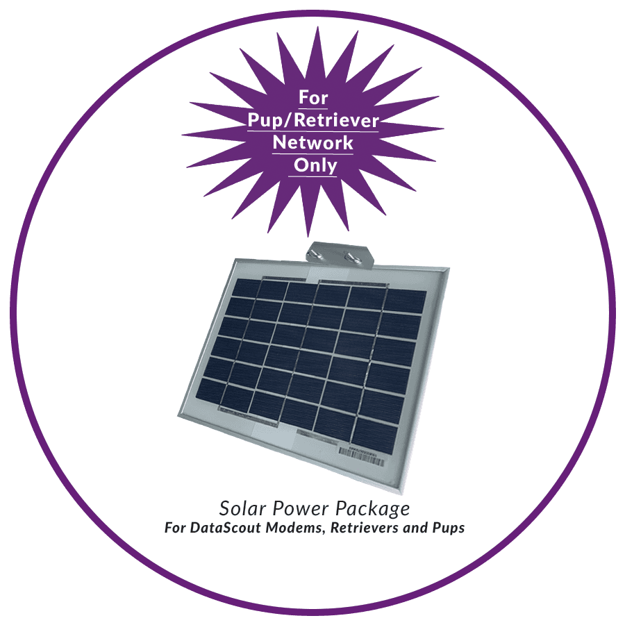 Solar-Stromversorgungsset für DataScout und WatchDog