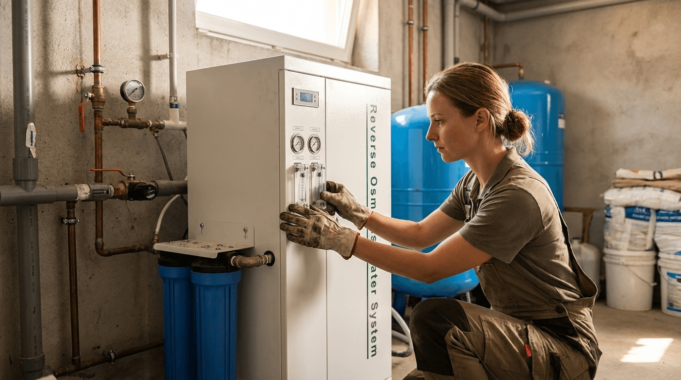 Industrie-RO-System 3000 GPD