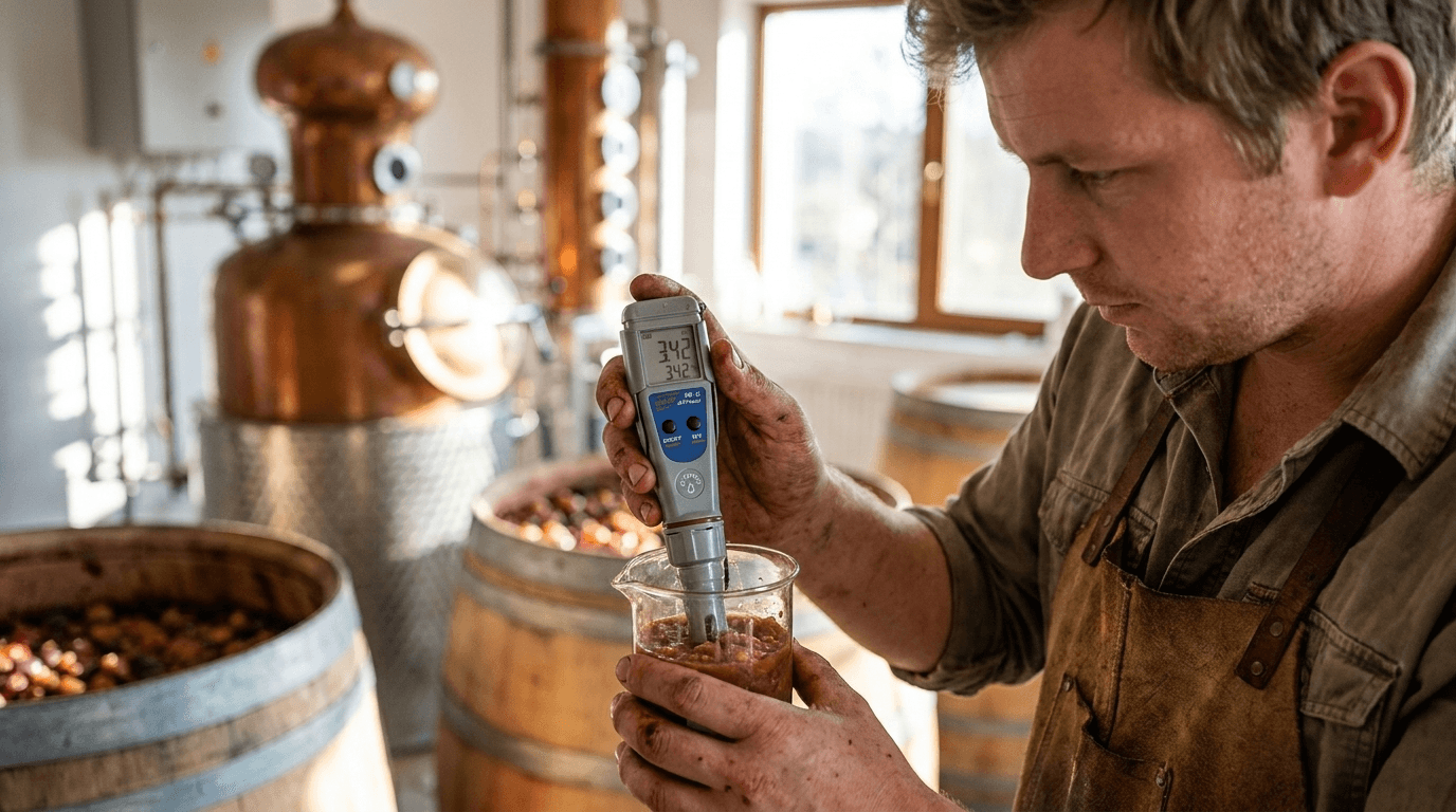 LABORNITE Set für pH und Brix von Maische