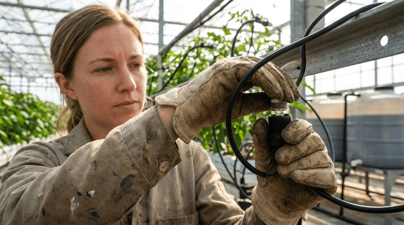 CO₂-Sensor für Gewächshäuser, 400–5000 ppm