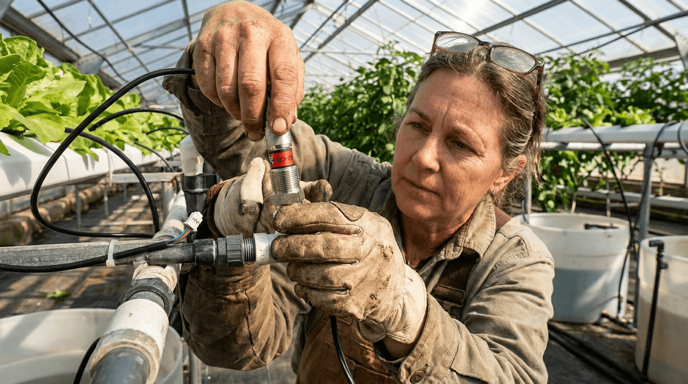 NDIR-CO₂-Sensor für Gewächshäuser, 0–10 000 ppm