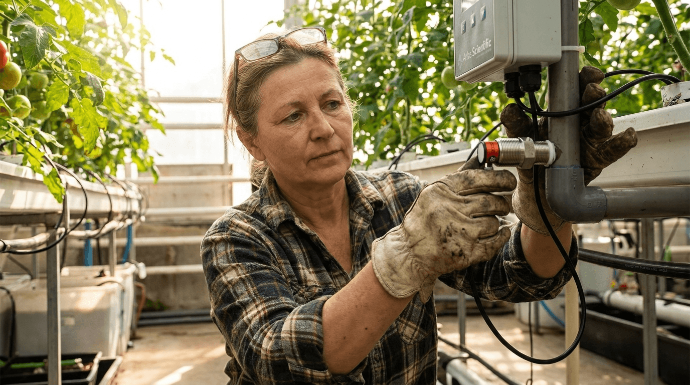 NDIR-CO₂-Sensor für Gewächshäuser, 0–10 000 ppm