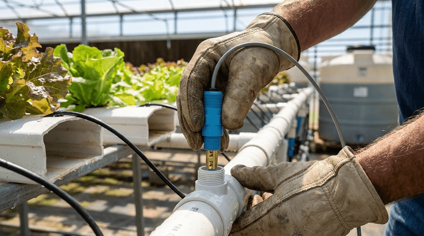 HI3001D Industrie-EC-Sonde mit DIN-Stecker