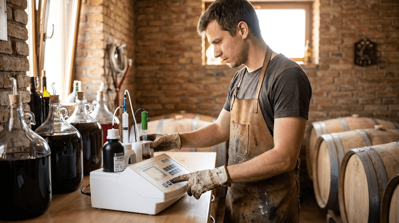 HANNA HI84500 Minititrator für freies und gesamtes SO₂
