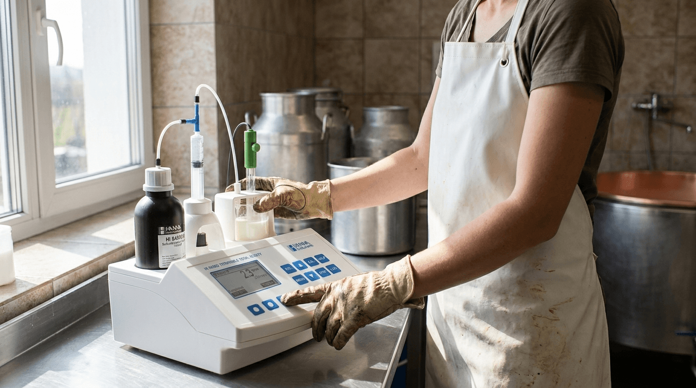 HI84529 Minititrator für Milchproduktsäure