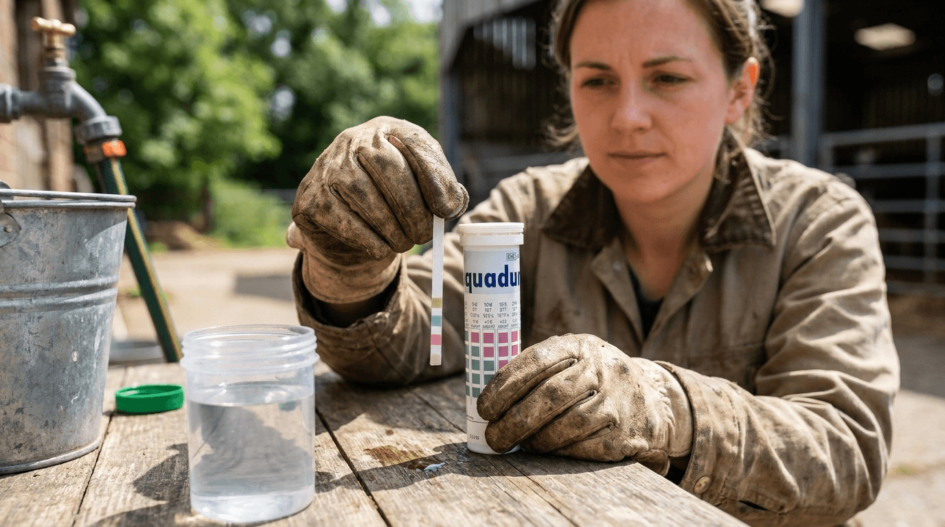 AQUADUR Wasserhärte-Teststreifen