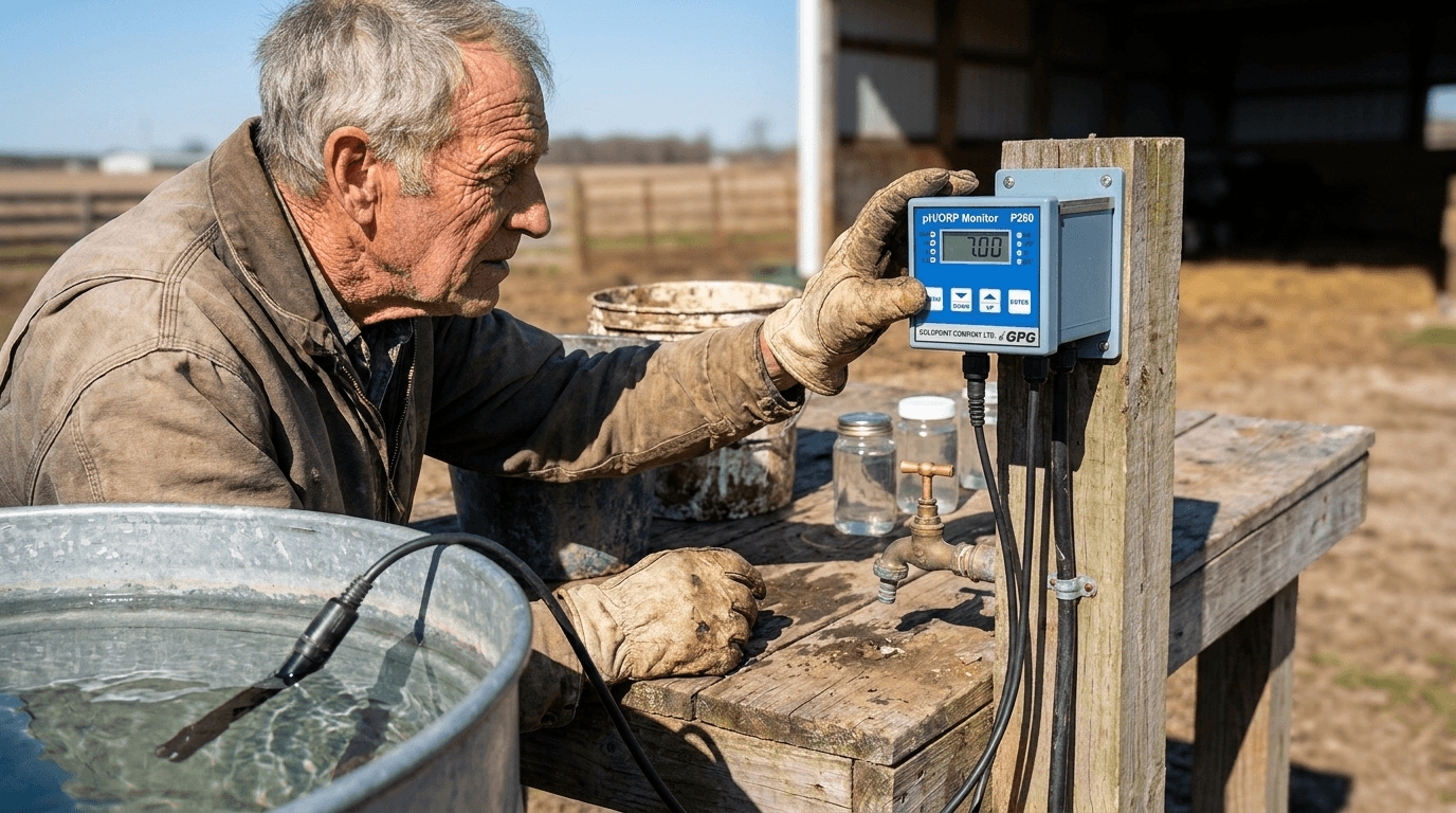 PH260 pH-Monitor und Regler mit PH202-Elektrode